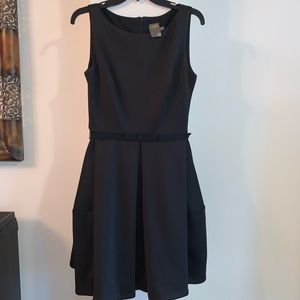 Semi formal black dress. Perfect for the holidays.